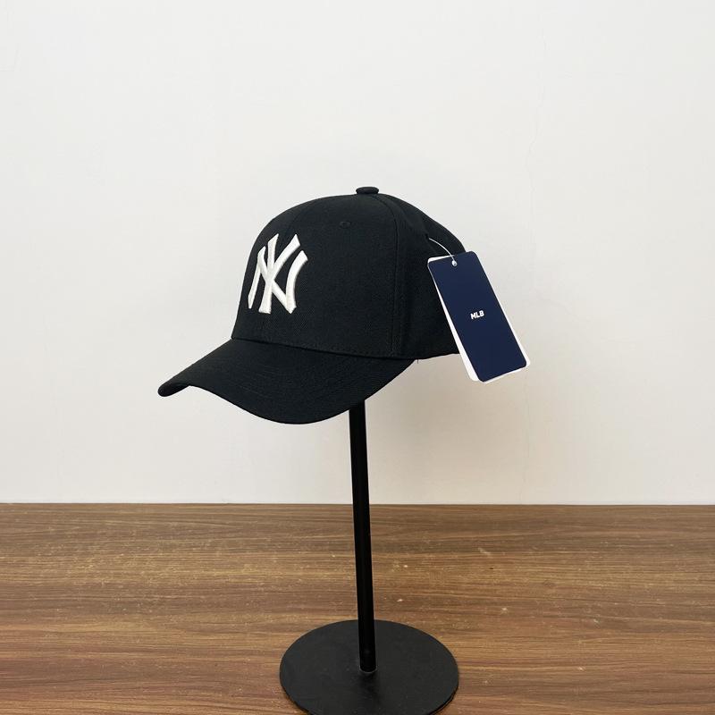 Verstellbare NY Yankees & LA Duckbill Baseballkappe mit festem Oberteil und großem Logo für Männer & Frauen