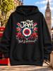 Unisex Hoodie The Jam Ts Entertainment Vintage British Mod Music Artwork with Two Red Scooters Union Jack Flags Blue Red Target Symbol And Distressed 