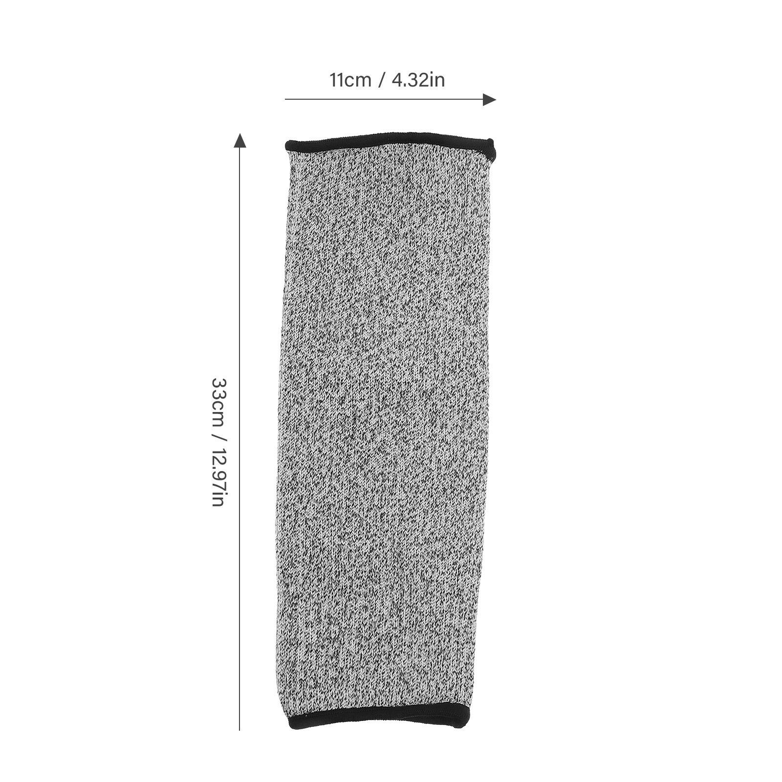 1Pair Cut Proof Forearm Sleeves Comfortable Flexible Arm Protection Sleeve Anti- for Garden Work Arm Sleeves серый