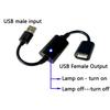 5V DC USB RF Wireless Remote Switch Driver for Light Strips Featuring Learning Function and Compact ABS Housing