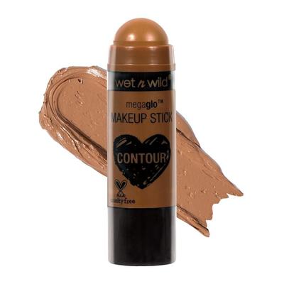 Bastões de maquiagem MegaGlo da Wet n Wild Cores construíveis Uso versátil Livre de crueldade e vegano - Peach Bums, Where's Walnut?, Onde está Walnut?