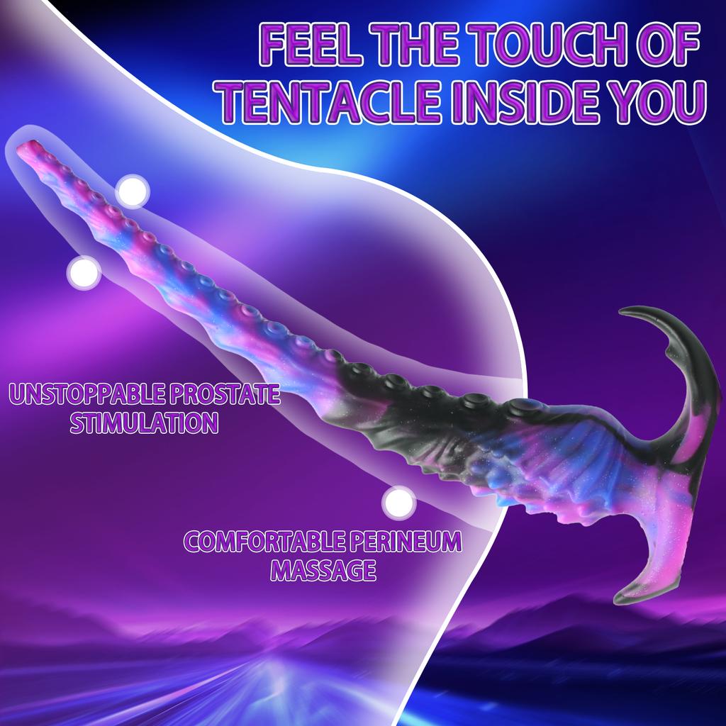 18+ Tentacles Anal Plug Octopus Tentacle Butt Plug for Women Men Gay Long Anal Dildos Silicone Soft Butt Plug Long Dick Sex Toys