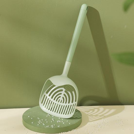 Cat Litter Sifting Scoop Cat Poop Scooper with Detachable Long Handle Litter Sifting Shovel for Quick Cleaning Litter Box Cat Waste