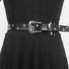 Rivet Punk Star Belt Women's Accessories Jeans Design Sense Pentagram Belt Men