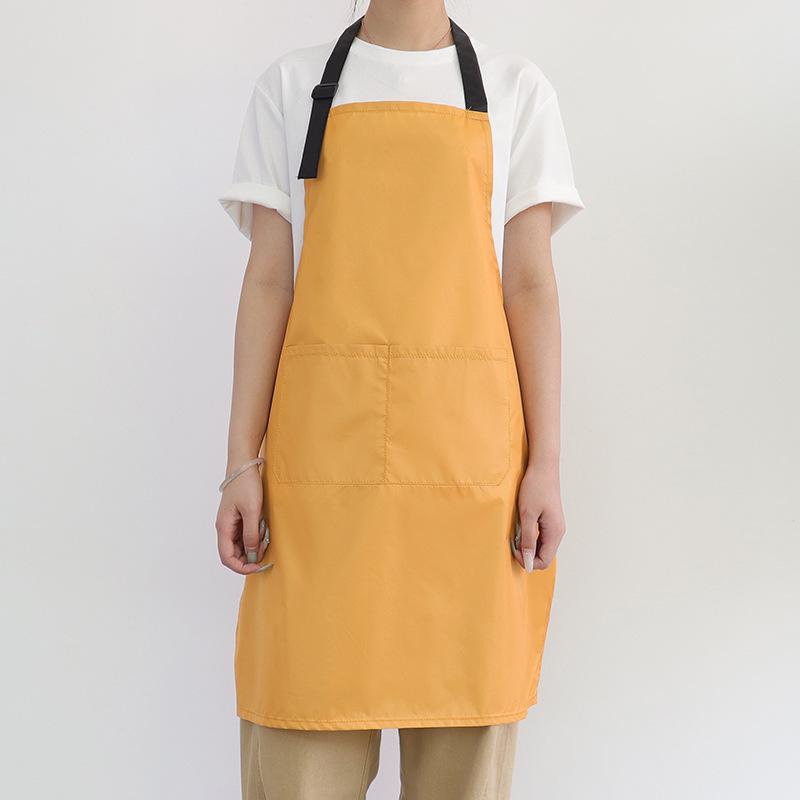 New Style Stain-Proof Neck Apron: Ultra-Thin, Custom Logo, Perfect for Kitchen, Painting, and Catering.