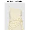 UR 2025 Autumn Women's Pleated Cami Top