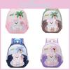 Preschool Student Cartoon Bear Backpack With Polyester Lining And Print Design For School