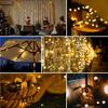 2 Pack 200 LED Solar String Lights Outdoor Waterproof 8 Modes for Tree Patio Garden Christmas Decoration