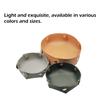 1PC Leather Storage Box Portable Organizer Jewelry Cosmetic Key Stuff Storage Basket Folding Desktop Organizer Case