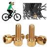 4Pcs Mountian Bike Brake Screws   Alloy M6 16mm Bike Disc Brake Clamp   Fixed Screw   Accessories