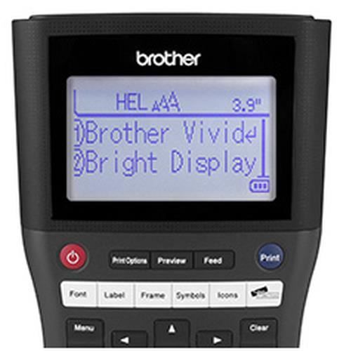 Brother PT-H500, 180 x 180 DPI, 30 mm-sec, 1,8 cm, 2,4 cm, LCD, 3 lignes