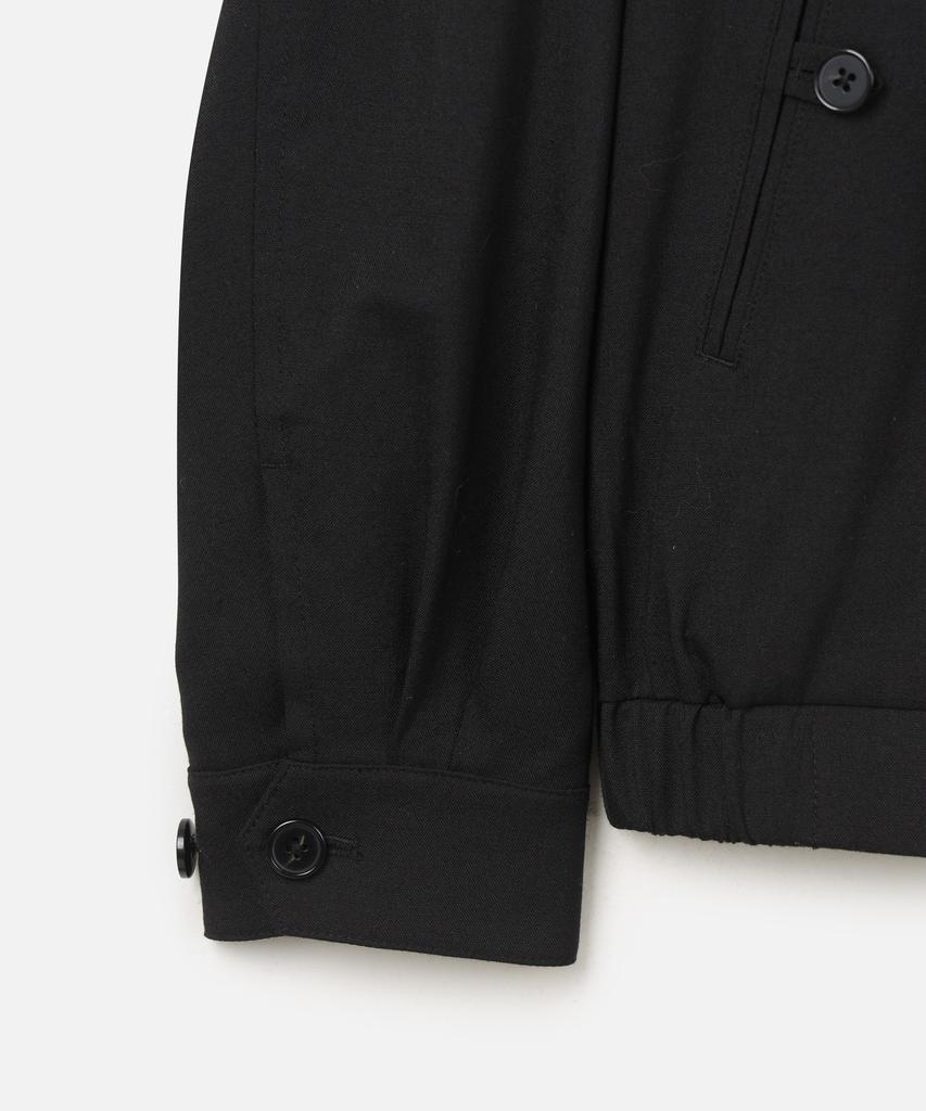 247Series Swing-Top Wool Tailored Blouson Black