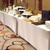 Mote Luksus Cocktail Hotel High Stretch Bryllupshotell Bursdag Bordtrekk Elastisk bord Langt duksett Dukdekorasjon
