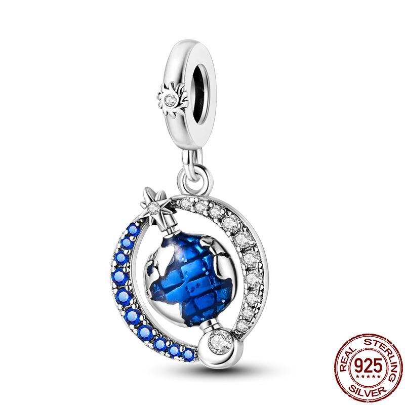 Copper Couple Lovers Sisters The Swing Pendant Charms Fit Original Bracelet Diy Bead Women Jewelry Gift