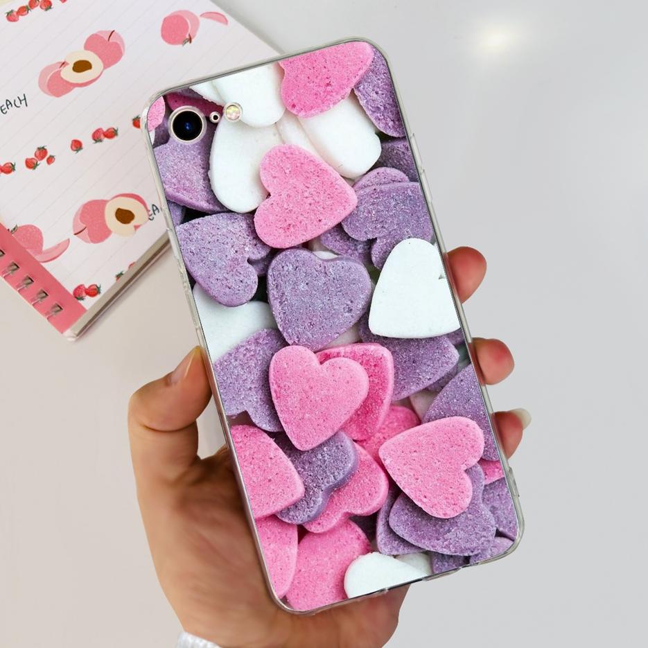 For Apple iPhone SE 2020 Case Stylish Painted Cover Soft Silicone Phone Case For iPHone SE 2022 iPhoneSE 2020 Back Covers Bumper