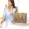 Fashionable Ladies Shoulder Tote Big Size Durable Canvas Bag For Shopping And Travel