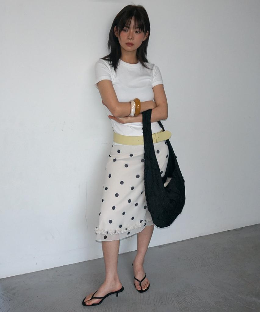 Salbol Fig Jacquard Bag [Black]