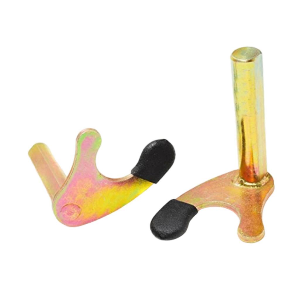 2Pcs Wheels Lift Stand Hooks Support Rack Motorbike Accessories Sturdy for Paddock Lift Jack Stand