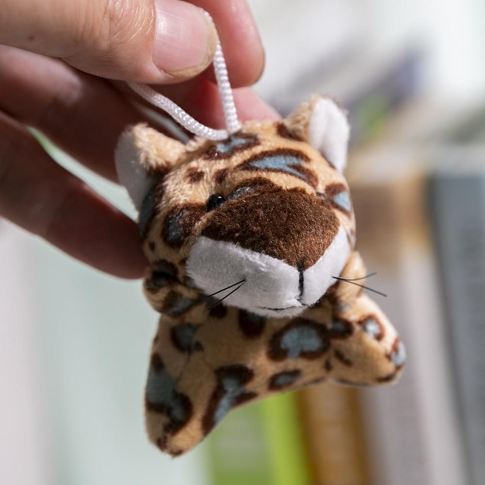 24Pcs Cartoon Mini Animal Plush Toys Children Favor Doll Kawaii Keychain For Kid Birthday Christmas Party Gifts