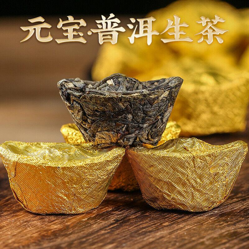 500 г Юньнань Пуэр из сырых листьев чая Мини-маленький Юань Бао Пуэр из старого дерева — фото 8