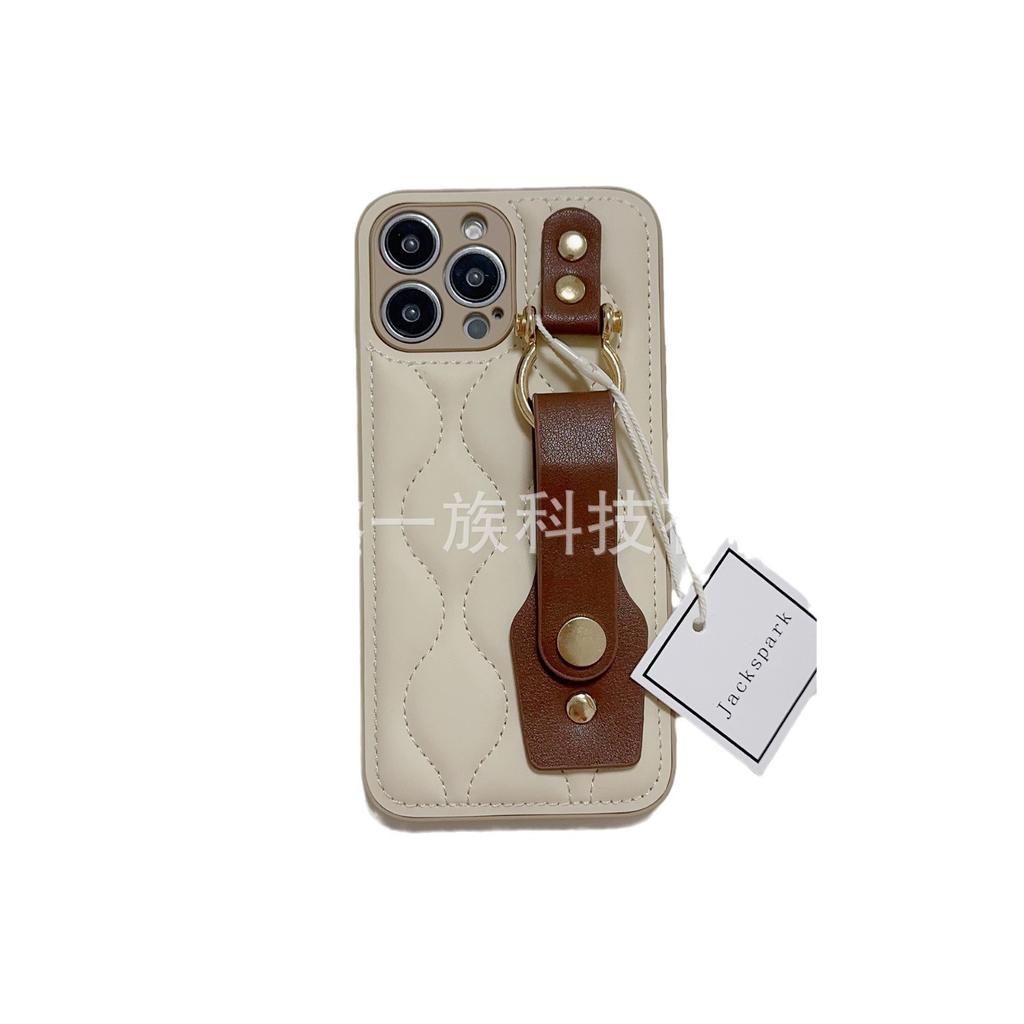JACKSPARK Apple 13 Mobile Phone Case: High-end 12PRO Full-Cover Veneer for Women - Fine Pore Design - New!