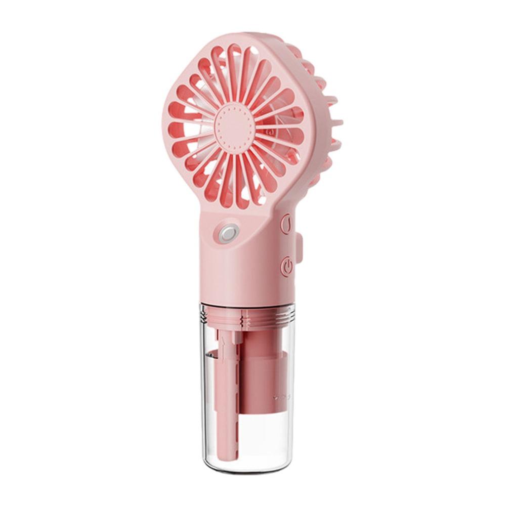 Portable Handheld Misting Fan Colorful Mini Cooling Fans Small Personal Cooling Fans  Summer
