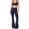 Chen Shijie micro-pull pants sports fitness yoga suit, chest-showing yoga suit, bodybuilding sports suit
