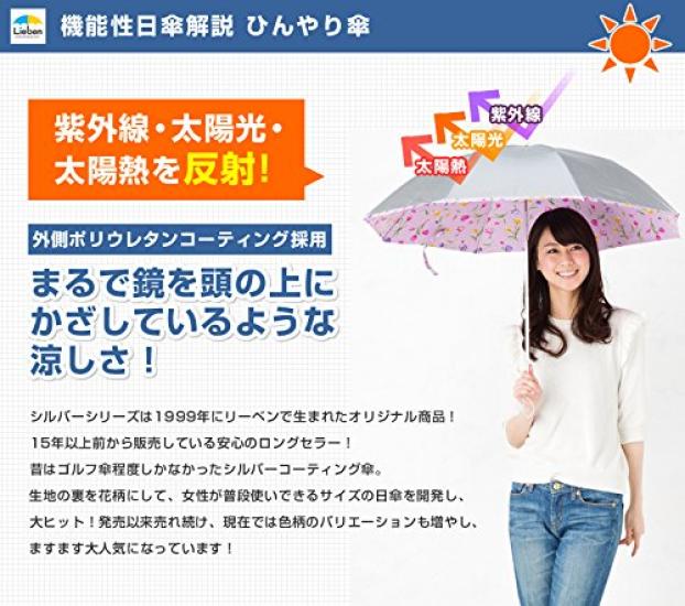 Foldable Parasol for for Both Sunny and Rainy UV Light Heat Protection Lightweight, Women, Days, Protection, Blocking, <Cooling Umbrella>