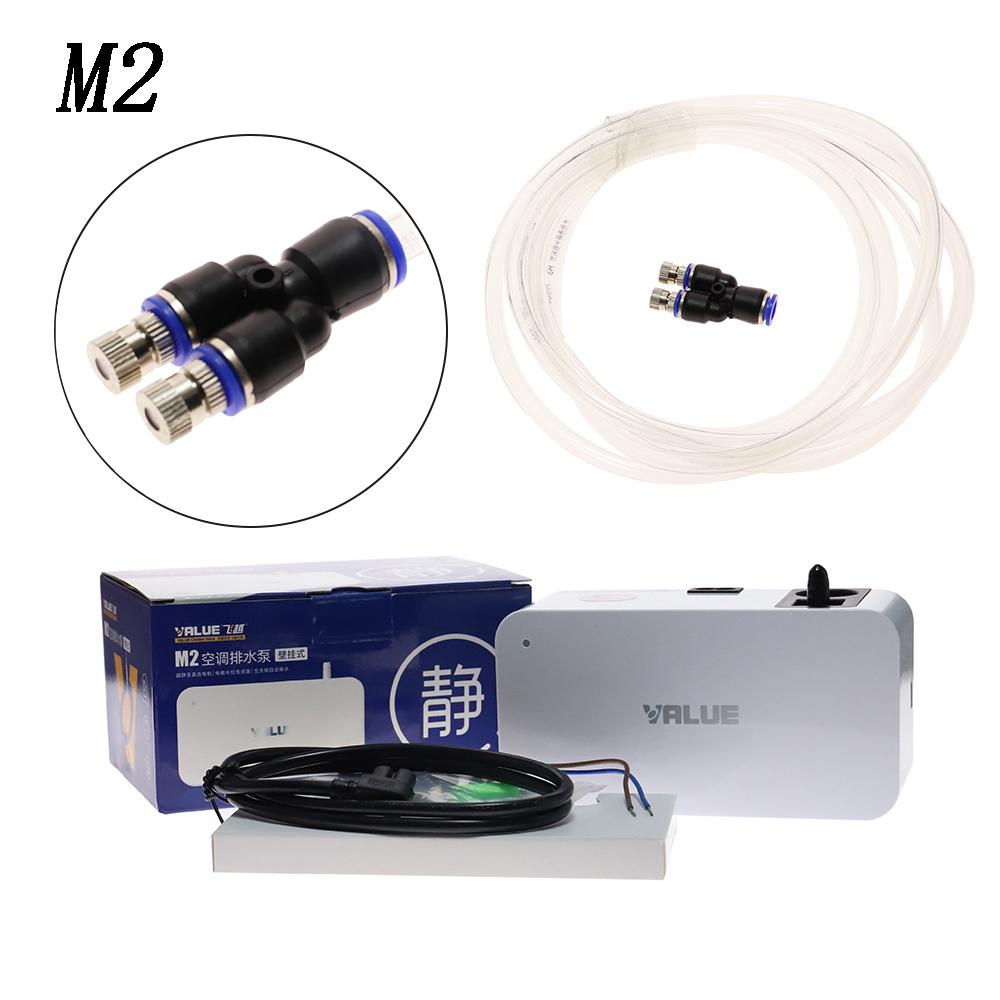 Pompa di scarico per aria condizionata automatica ultra silenziosa 100V-240V Sistema atomizzatore condensa con ugello spray e tubi dell'acqua