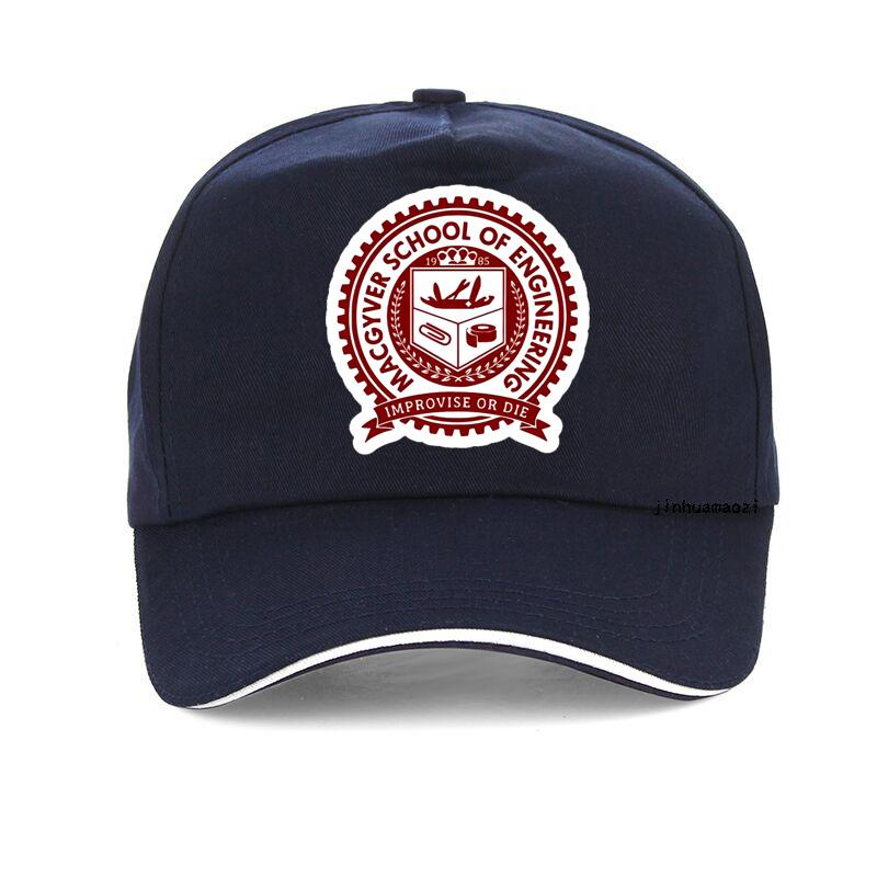 Macgyver School Of Engineering Baseball Cap Outdoor Casual Sun Hat Fashion Men Women Adjustable Snapback Hats