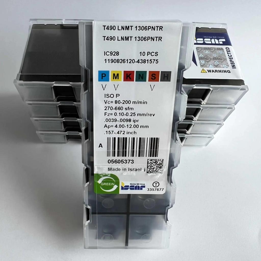 ISCAR / T490LNMT1306PNTR IC928 /Industrial Indexable Carbide Inserts 10 PCS