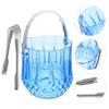 Home Party Small Ice Bucket Clip Set Practical Cube Containers Barrel KTV Beer Cocktail Holder