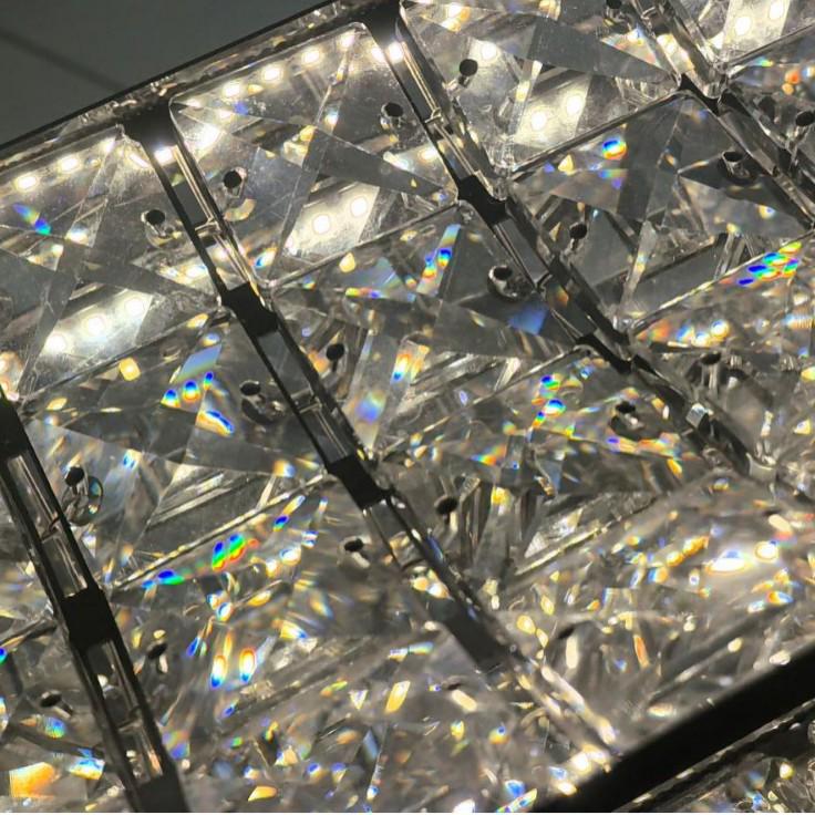 High-End Italian Crystal Chandelier for Living Room, Bedroom, or Restaurant