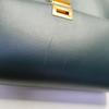 [Pre-Owned] Classic Box Polished Calfskin Leather Square Bag - Very Good #HC20RN