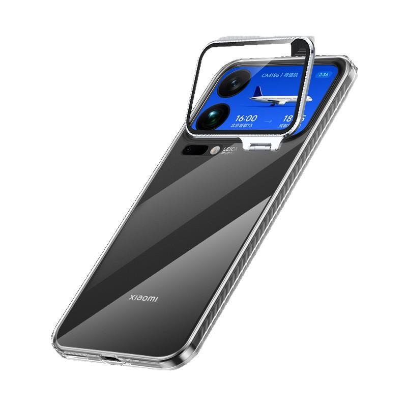Applicable to Xiaomi 11promax mobile phone case Transparent Xiaomi 11pro does not affect the camera lens holder 11 Simple