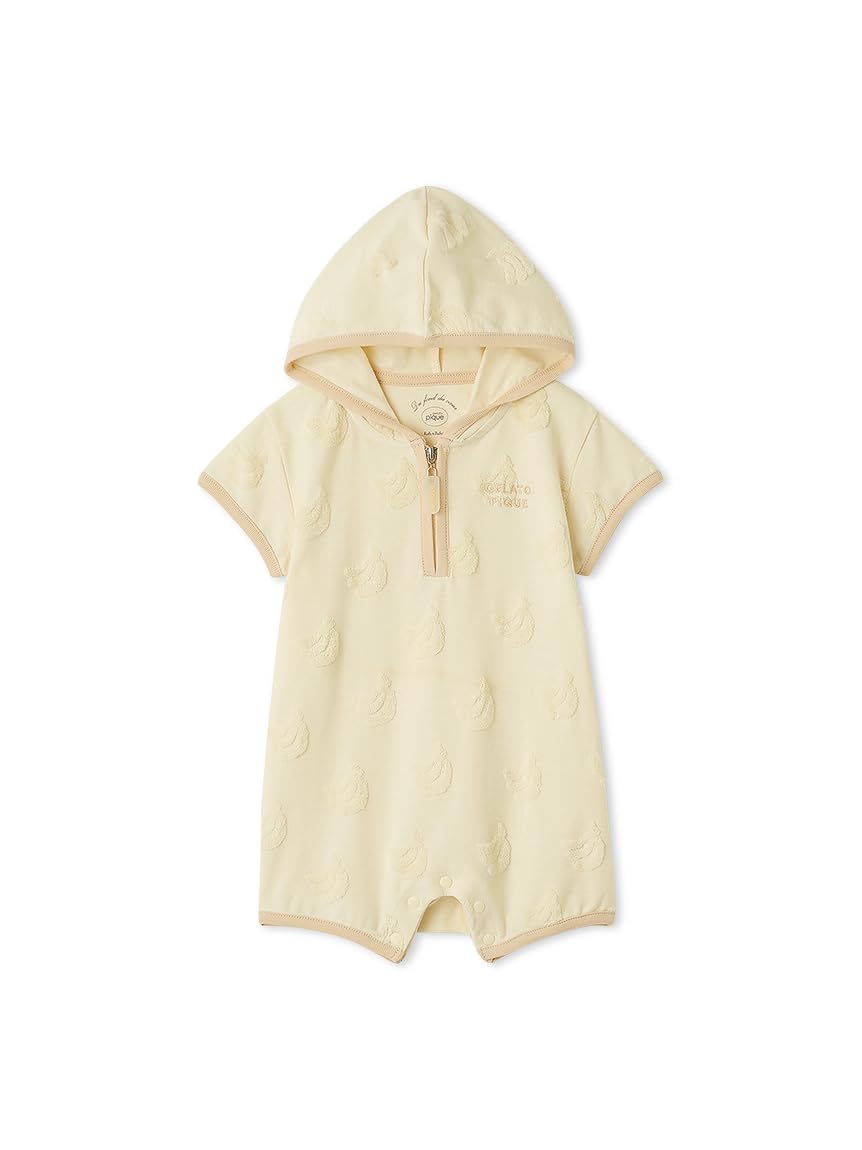 

BABY Variation Pile Romper PBCO252445 YEL 80 [Gelato Pique]