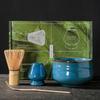 4/7Pcs Teaware Sets Ceramic Tea Bowl Matcha Blender Bamboo Tea Brush Teaspoon Ceramic Tea Making Tools