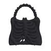 Gothic Skeleton Bag 3D Printed Ribcage Bone Handbag Anatomical Spooky Skeleton Purse for Halloween Dress-up Dark Aesthetic Accessory