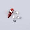 3D Alloy Hollow Butterfly Nail Art Jewelry