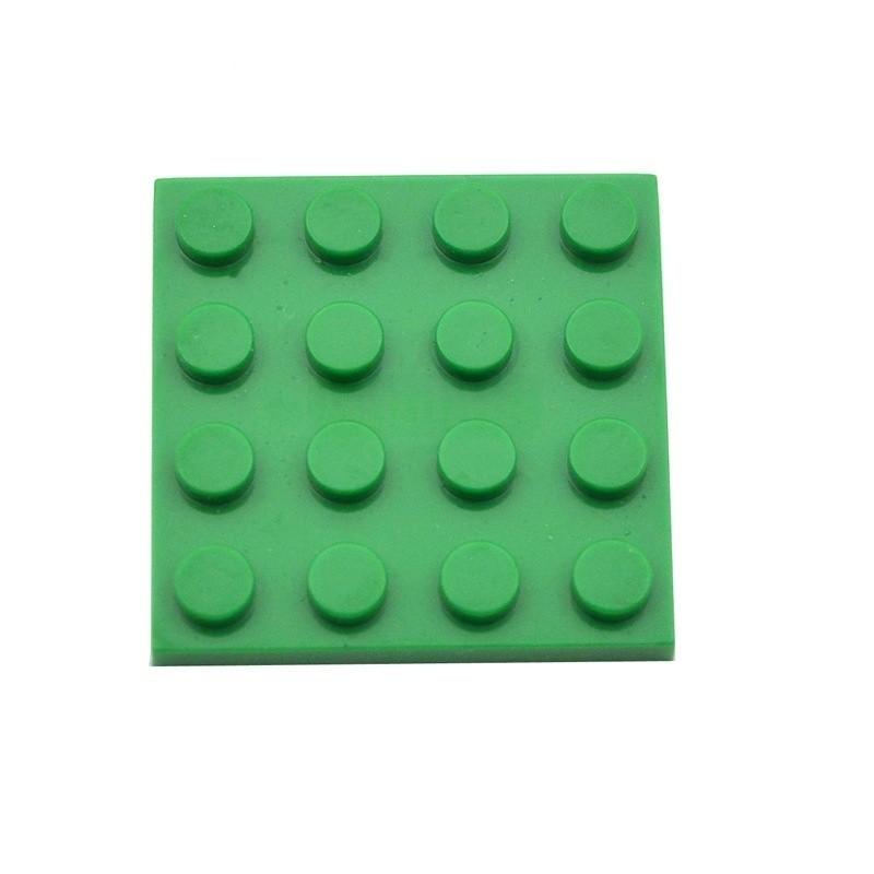 15PCS 4x4 Dots Blocks Base Plate Colorful Building Bricks Compatible Parts 3031 DIY Educational Toys for Children