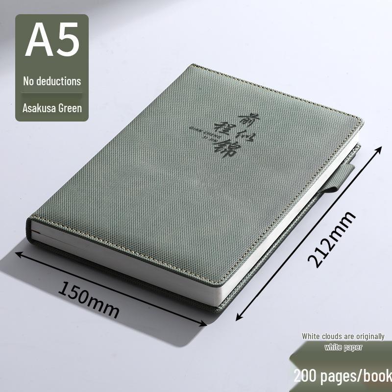 A5 Custom Logo Thickened Business Notebook Gift Set with Diary
