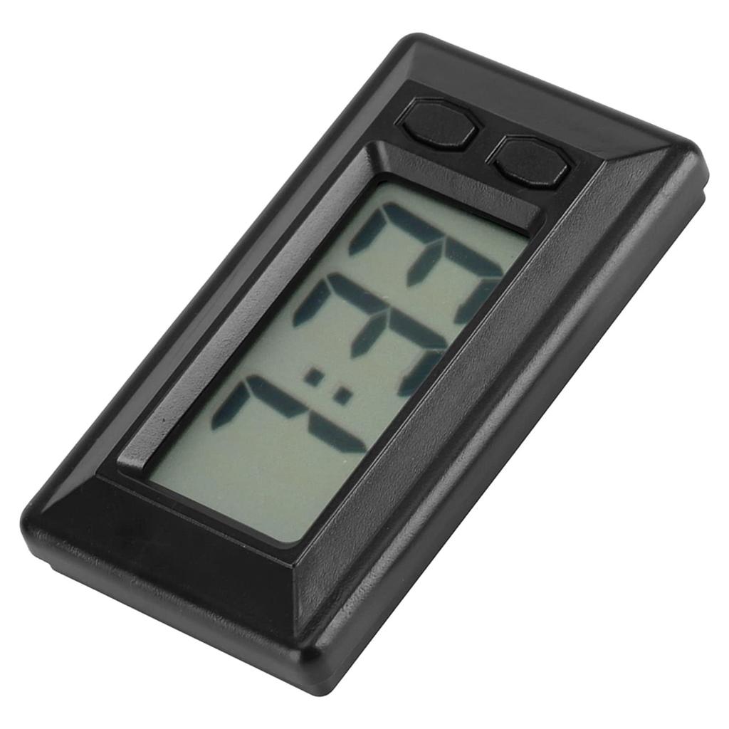 Radio-controlled Clock, Small Digital Clock, Small Mobile Home Mini LCD Digital Table Car Dashboard Desk Electronic Gauge Clock Date Time Calendar