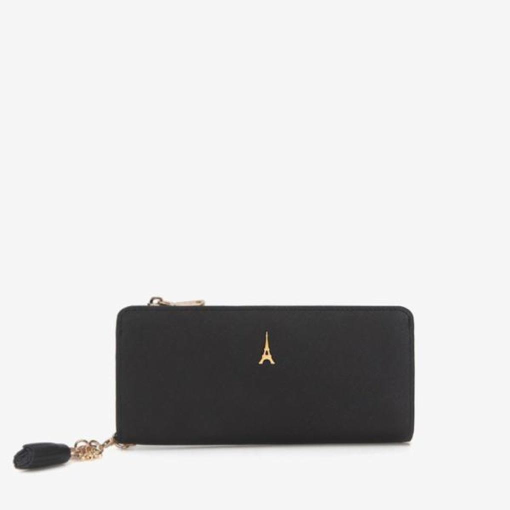 @Women's Cowhide Slim Long Wallet @Luxury Two-Fold Long Wallet #GirlfriendGift #BOSW02GA (Anyang Branch)