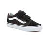 Vans Ward Low top Kids' Skateboarding Shoes Black White Children Aged 3 7 Years Old VN000VHE6BT