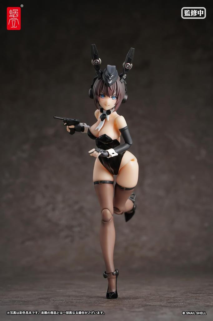Snail Shell RA-03 Panzer Bunny Anneliese 112 Scale Approx. 160mm PVC & ABS & POM & Magnet Painted Action Figure