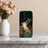 Cute Owl Art Phone Case For Samsung S25,S24,S21,S22,S23,S30,Ultra,S20,Plus,Others Soft Black Case