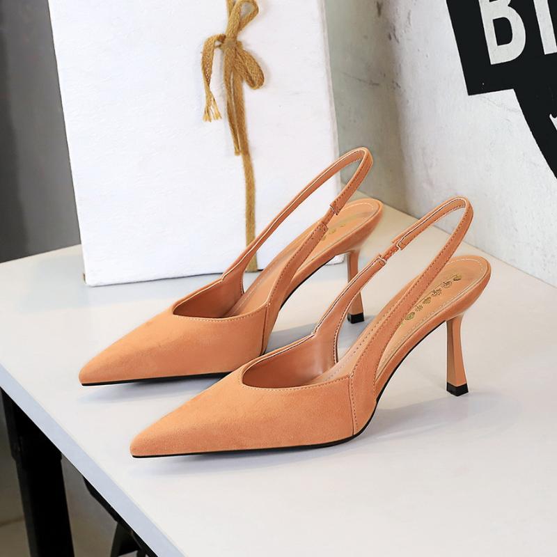 French Banquet Fashion Leopard Print High Heels Thin Heel Pointed Toe Hollow Single Shoes Shallow Mouth Comfortable Temperament