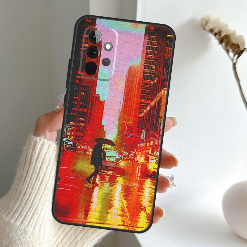 New York City Case For Samsung Galaxy A56 A15 A22 A52 A32 A54 A14 A16 A26 A36 A55 A35 A05 A06 A53 A33 A13