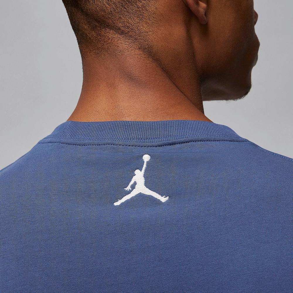 Jordan x A Ma Maniére Embroidered Logo T-Shirt Unisex Tops Blue FN0610-461