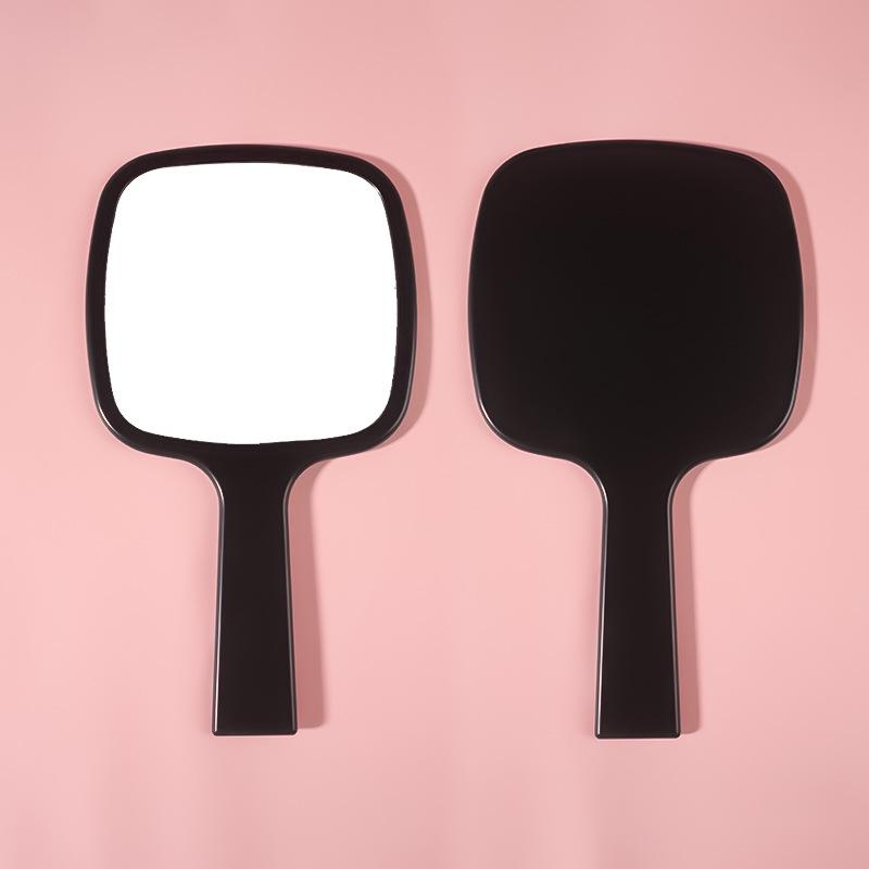 Kompakter HD Handspiegel für Duft und Make-up - Unregelmäßiges tragbares Design für Mädchen